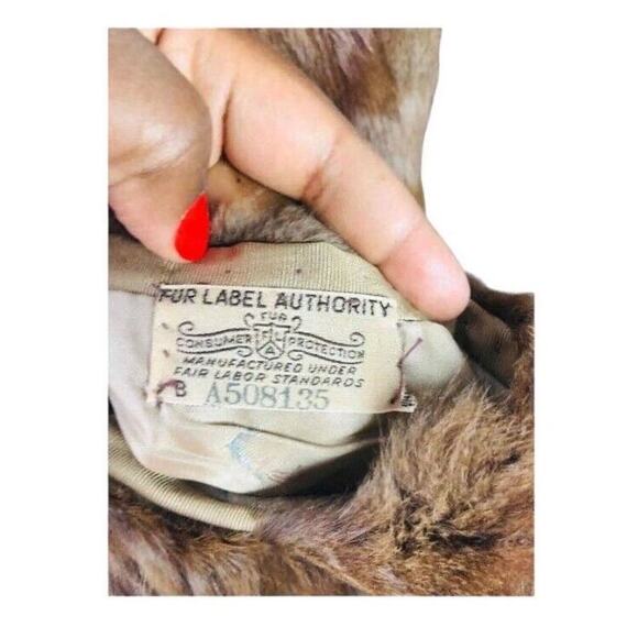 Hendricks Furs Label Authority Womens Mink Fur Jacket Brown A508135 Size M/L - Picture 2 of 10